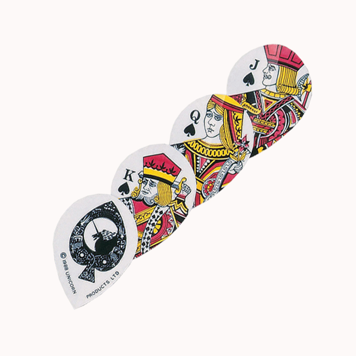 Spades Playing Cards Darts Flights